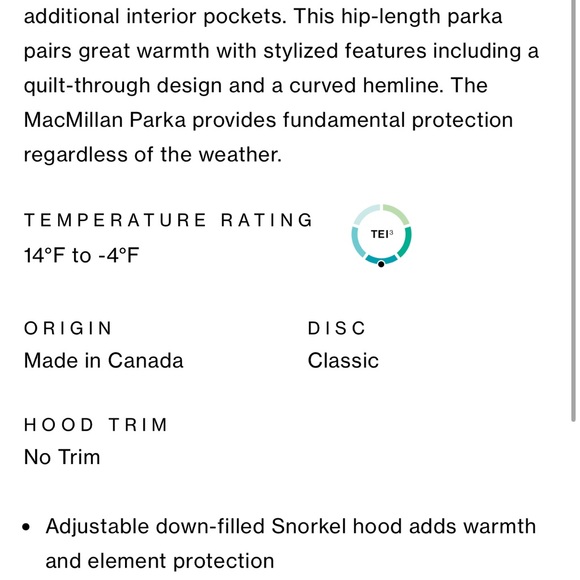 Canada Goose MacMillan Black Parka Jacket, EUC - Picture 10 of 10